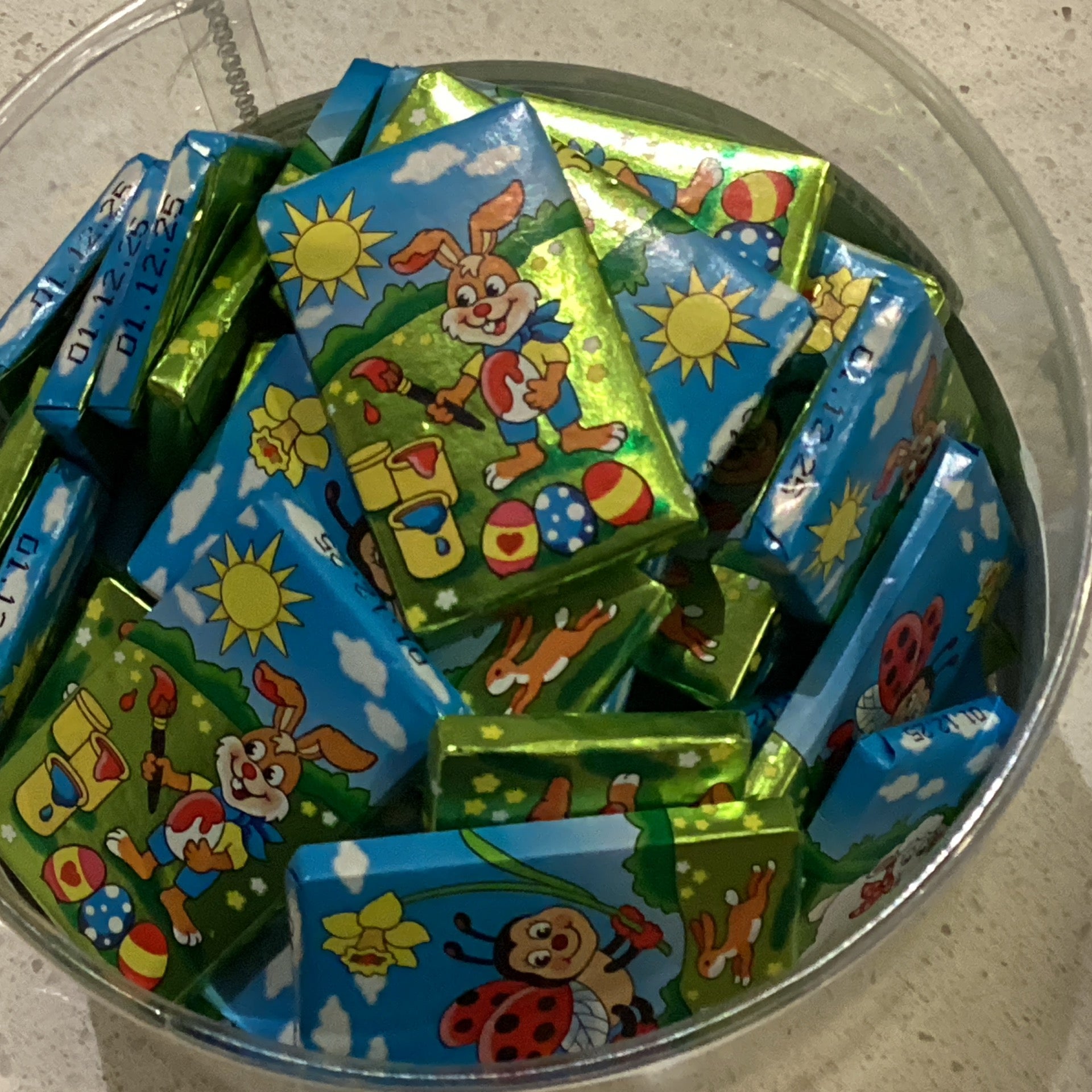Easter friends chocolate