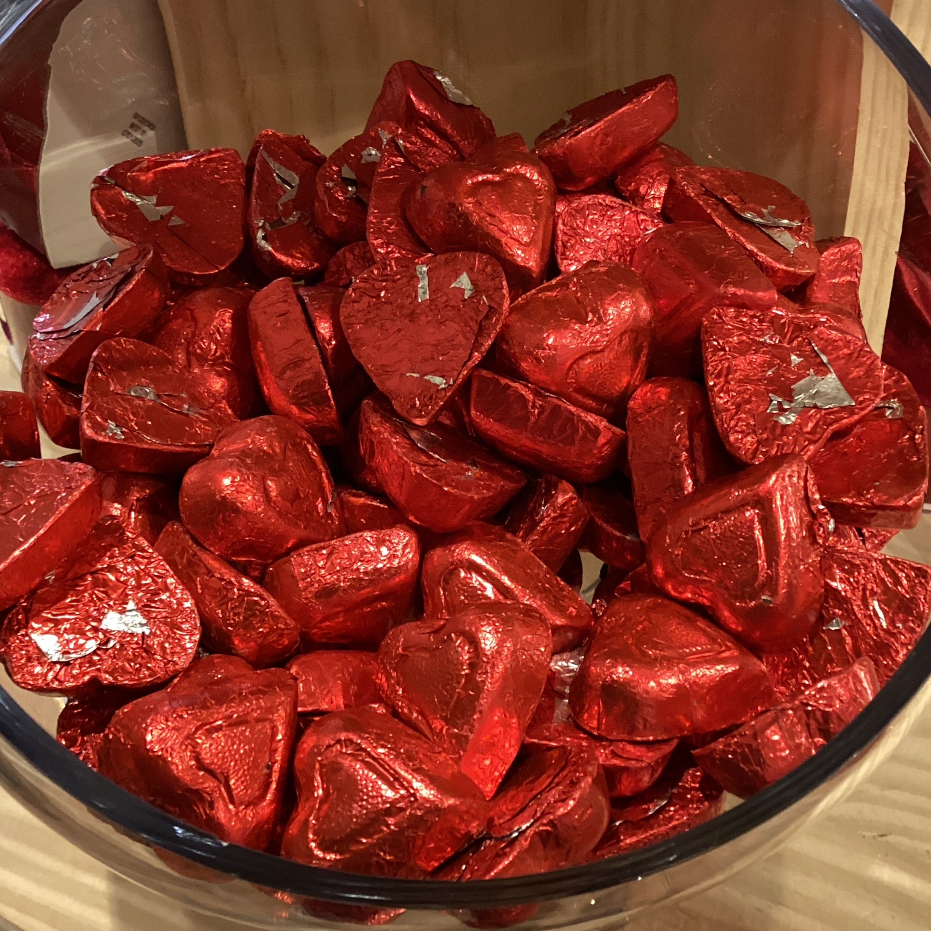 Foil heart