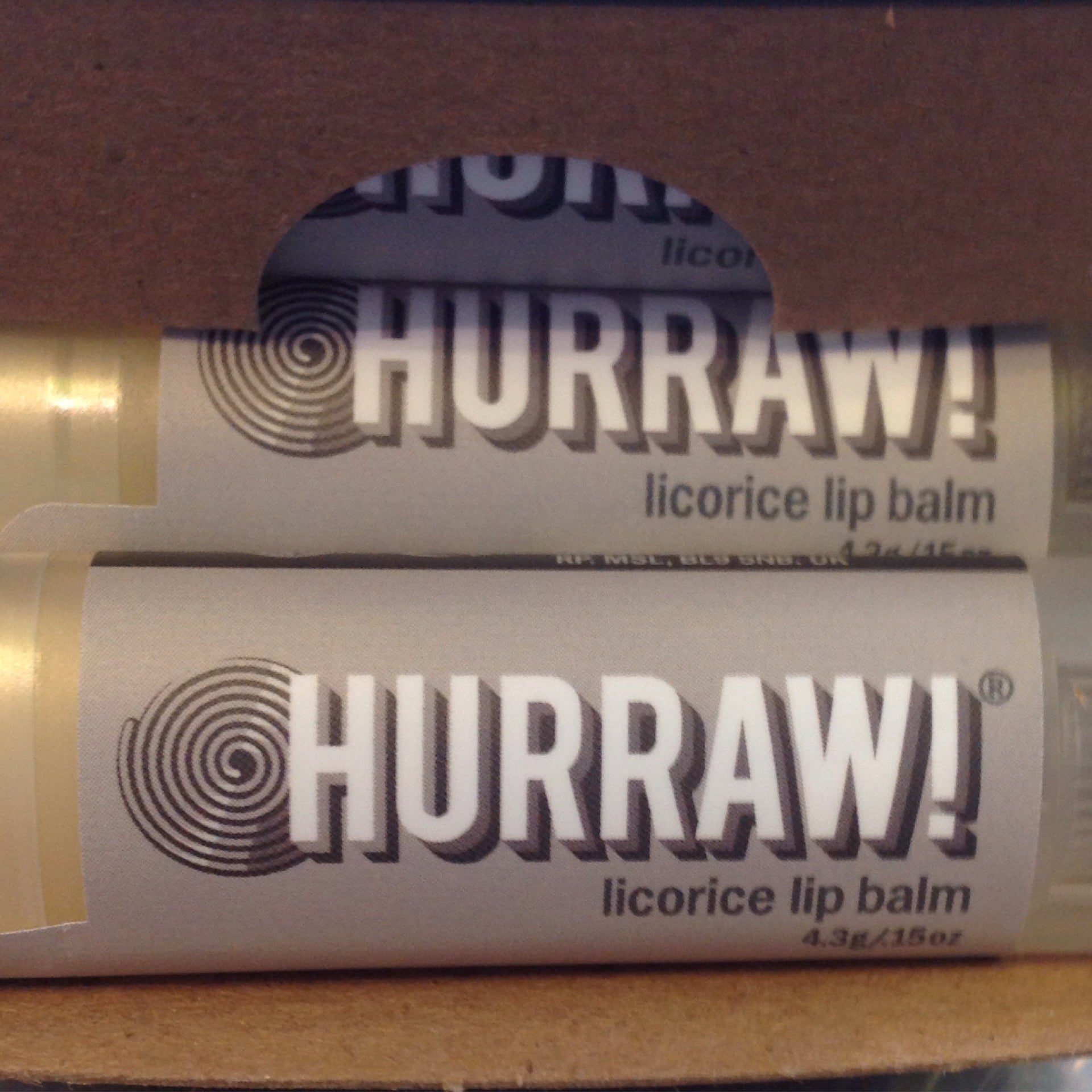 Hurraw Lip Balm Licorice