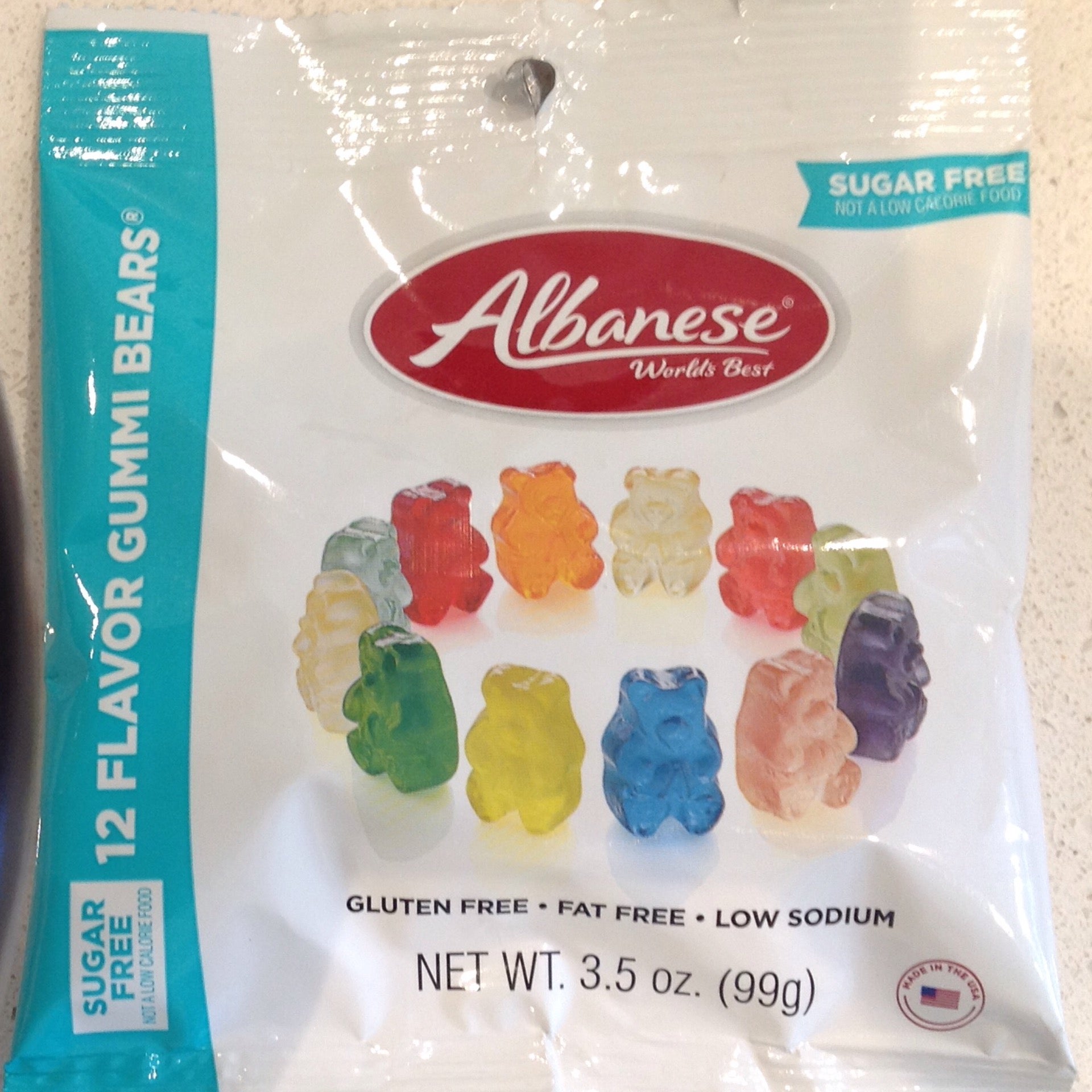 12 Flavor Sugar Free Gummi Bears