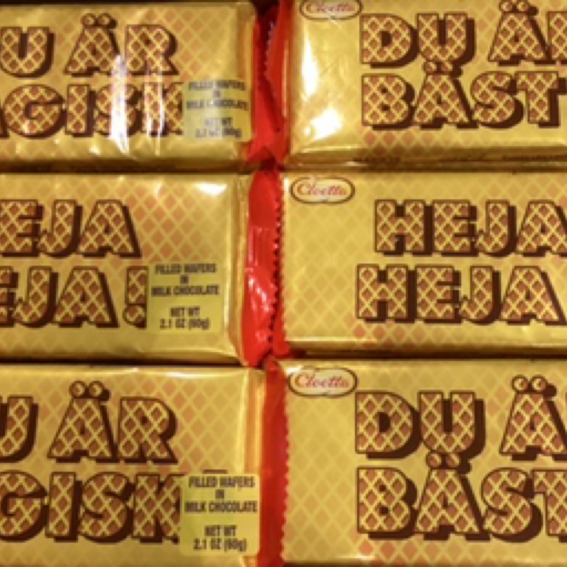 Cloetta Kex Chocolate Bars Wafers in Milk Chocolate